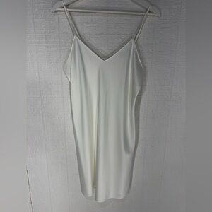 Le rose lingerie slip dress ivory size S/M